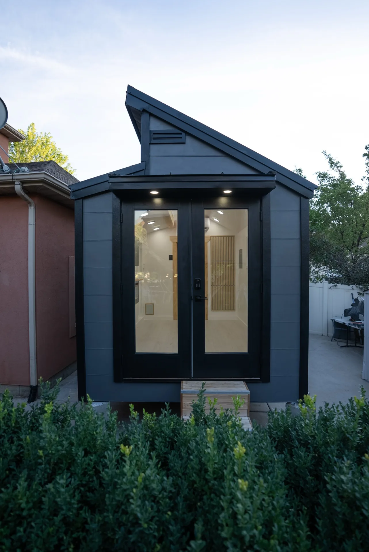 Sauna Haus front view during the day