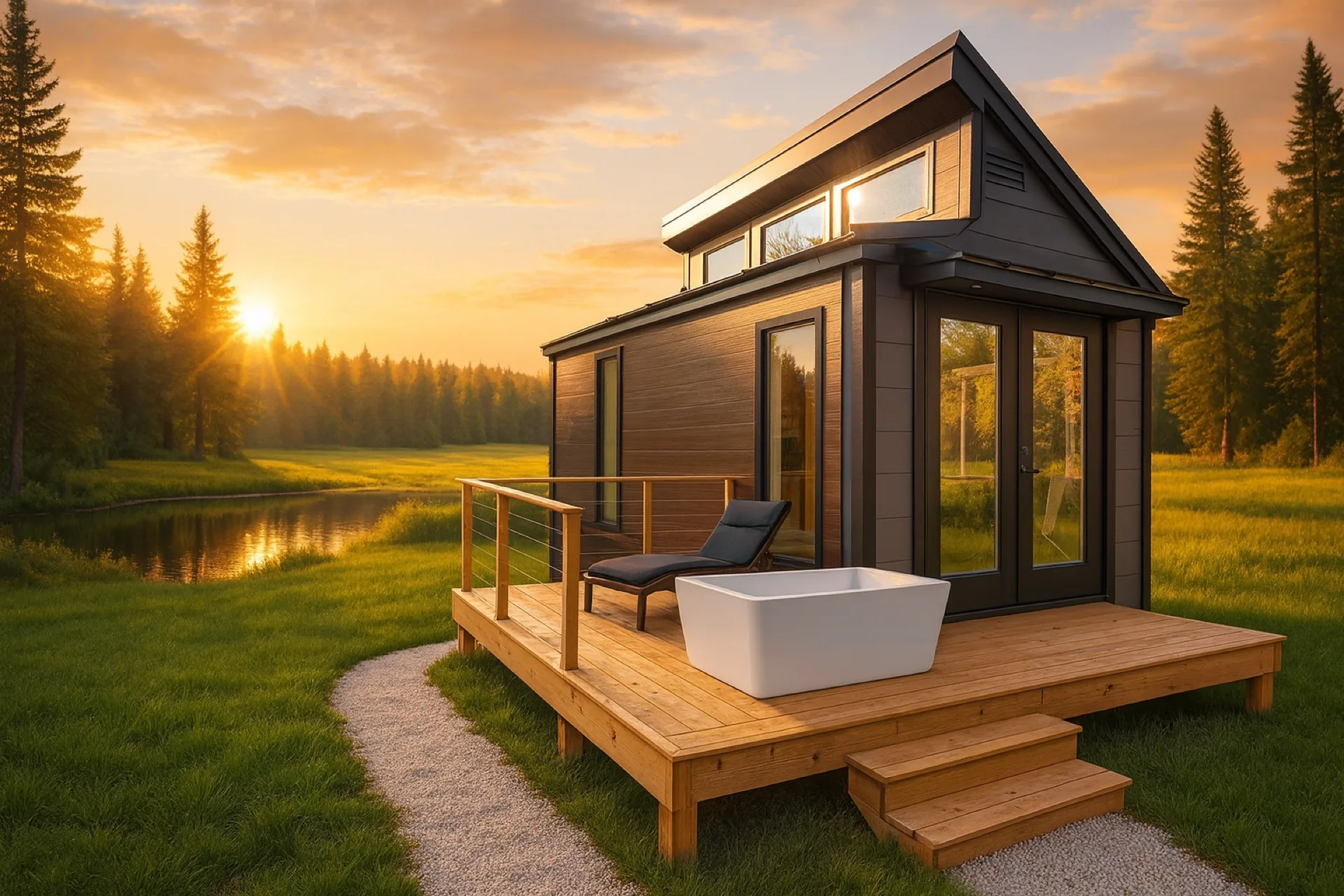 Sauna Haus architectural vision render